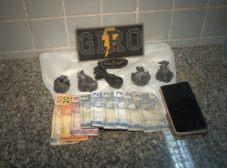 Homem é preso com cocaína no bairro Nova Cidade