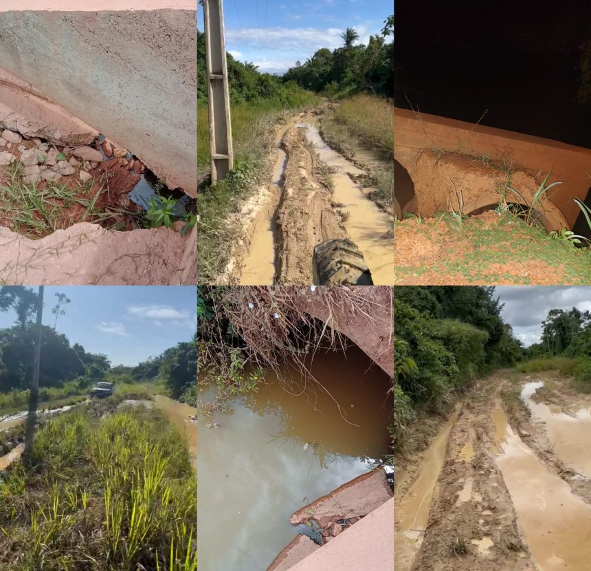 Moradores da vicinal Angelim, em Alto Alegre enfrentam dificuldades pelas péssimas condições da estrada