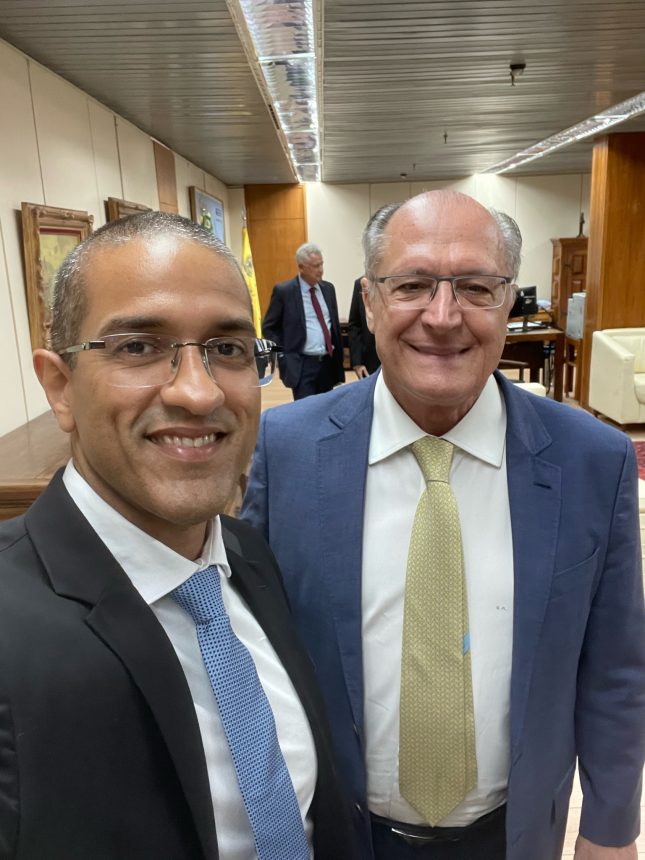 Prefeito Arthur Henrique discute melhorias para RR com Geraldo Alckmin