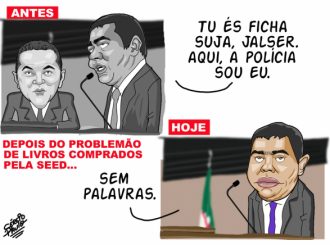 “Tu é bandido, eu sou polícia!”