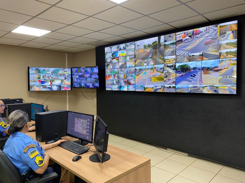 Prefeitura reforça segurança de escolas com monitoramento via câmeras em Boa Vista