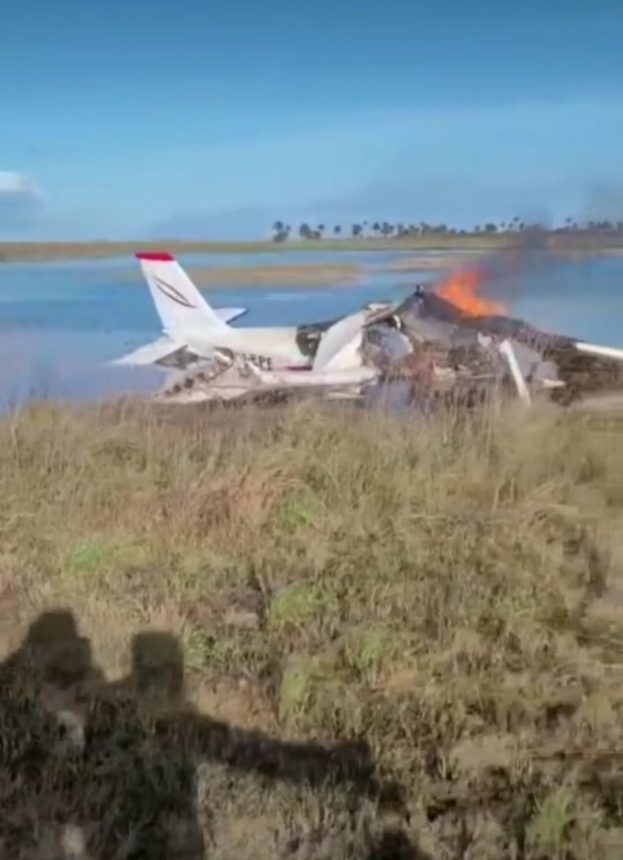 Avião cai na zona Rural de Boa Vista e piloto morre carbonizado