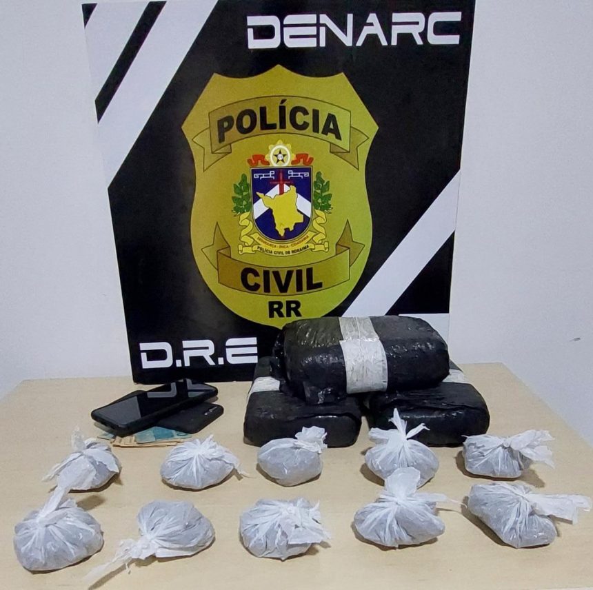 Casal é preso com drogas em posto de combustível no bairro São Vicente