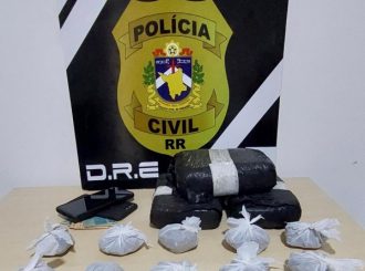 Casal é preso com drogas em posto de combustível no bairro São Vicente