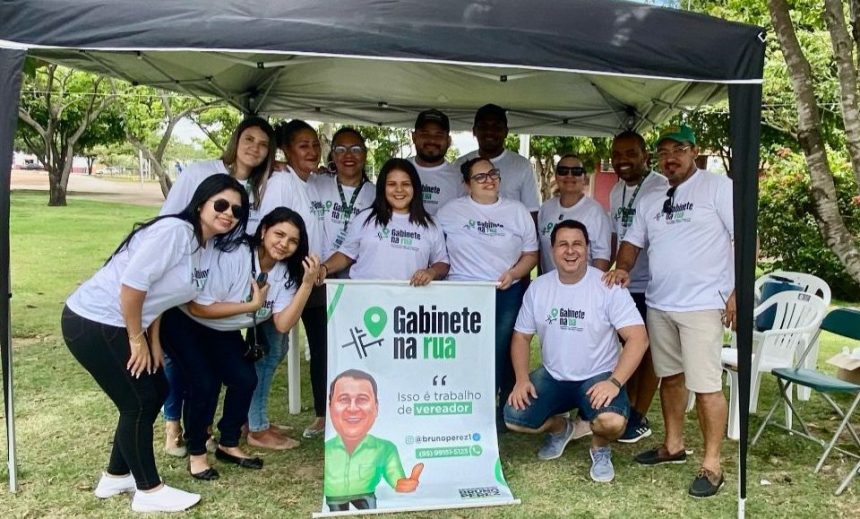 ‘Gabinete na Rua’: vereador leva equipe aos bairros e atende moradores