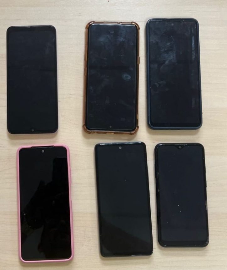 Telefones celulares furtados avaliados em mais de R$ 17 mil, são recuperados em Boa Vista