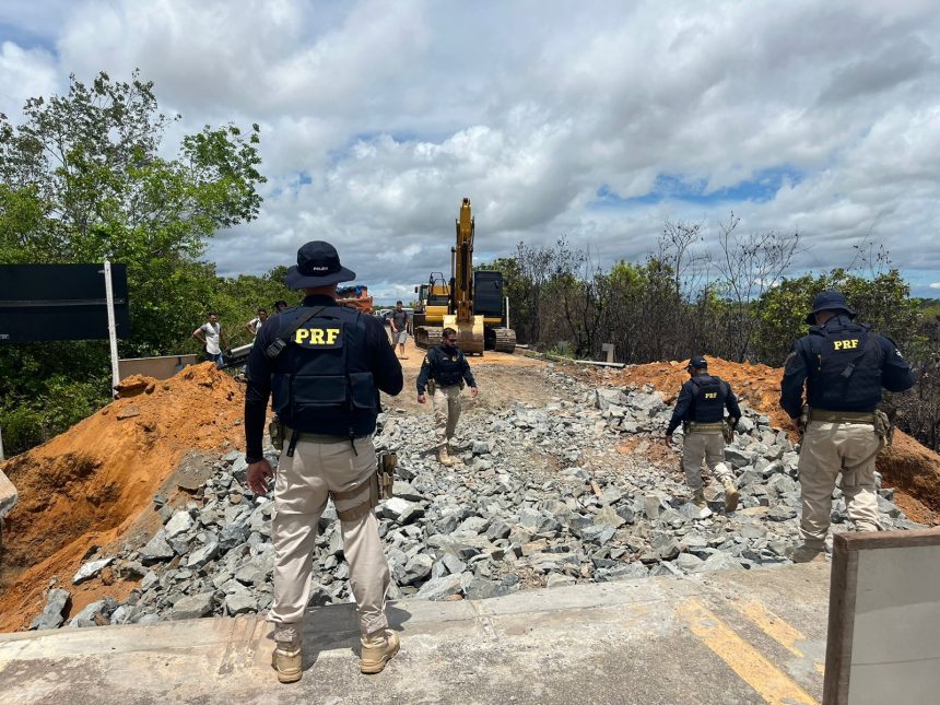 PRF vai liberar parcialmente tráfego em trecho onde ocorreu desabamento de ponte na BR-174