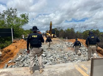 PRF vai liberar parcialmente tráfego em trecho onde ocorreu desabamento de ponte na BR-174