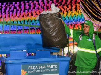 Boa Vista Junina terá pontos de coleta de recicláveis