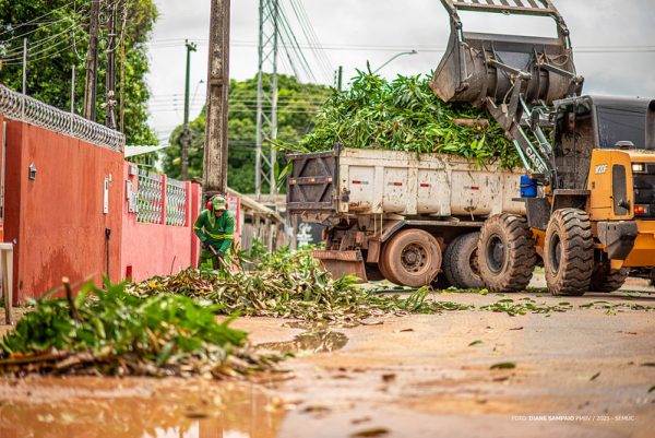 Patrulha da Chuva: equipes intensificam trabalho de limpeza em ruas de Boa Vista