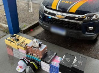 PRF apreende quase 2 mil perfumes falsificados em Boa Vista
