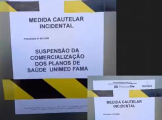 Procon suspendeu venda de planos de saúde da Unimed/Fama