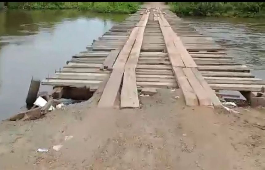 Em vídeo, morador faz apelo por melhorias em ponte de Alto Alegre