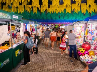 Feirinha de Artesanato e Gastronomia vai funcionar na Praça Fábio Paracat durante o Boa Vista Junina 2023