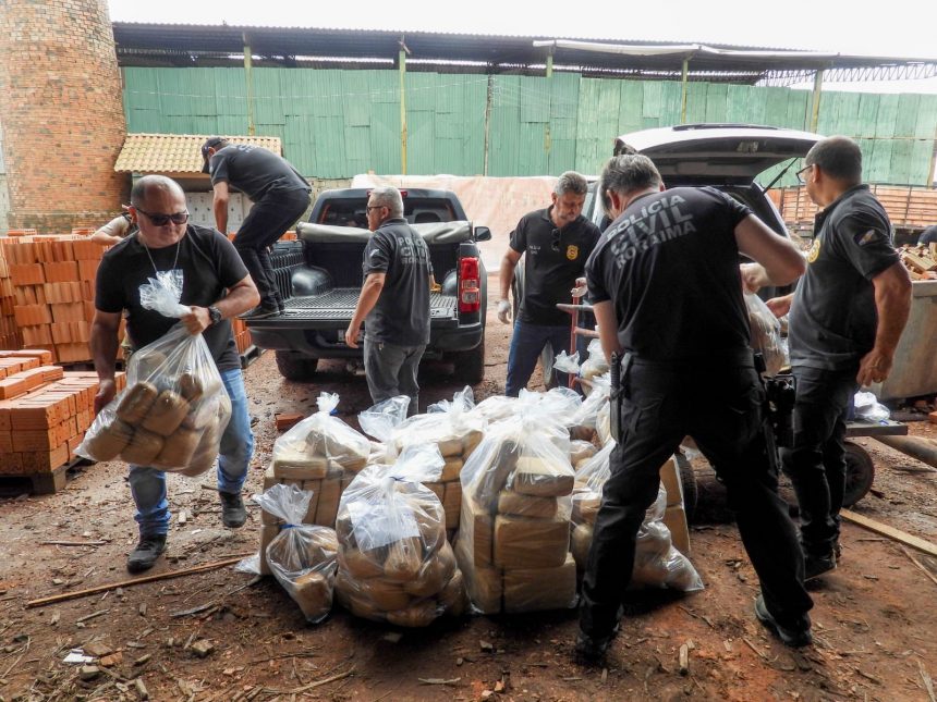 Polícia Civil incinera quase meia tonelada de drogas em Boa Vista