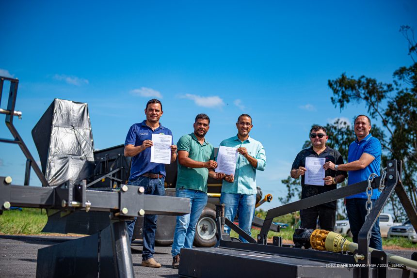 Arthur Henrique entrega equipamentos para fortalecer agricultura familiar em Boa Vista