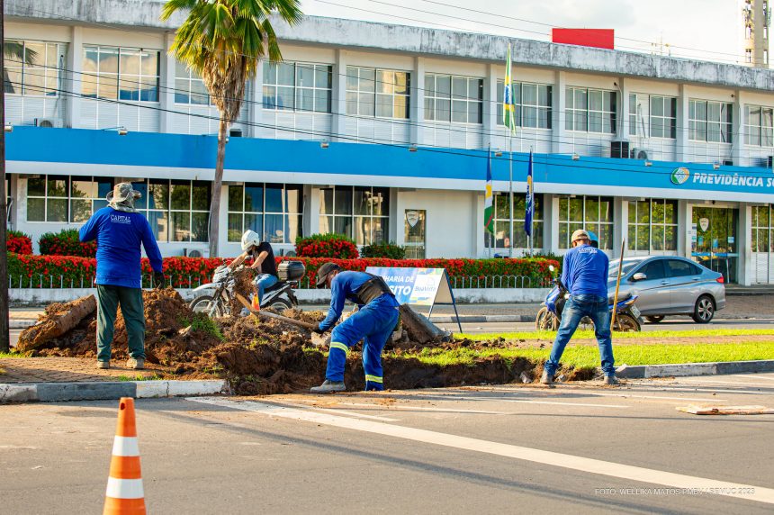 Obras na avenida Glaycon de Paiva vão garantir mais segurança e acessibilidade no trânsito
