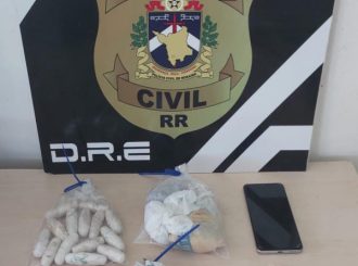 Homem é preso suspeito de recrutar pessoas para transportar cápsulas de drogas no estômago de São Paulo para Roraima