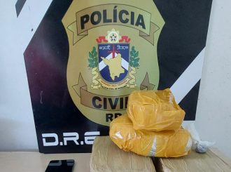 Homem é preso por envolvimento com tráfico de drogas no bairro Paraviana