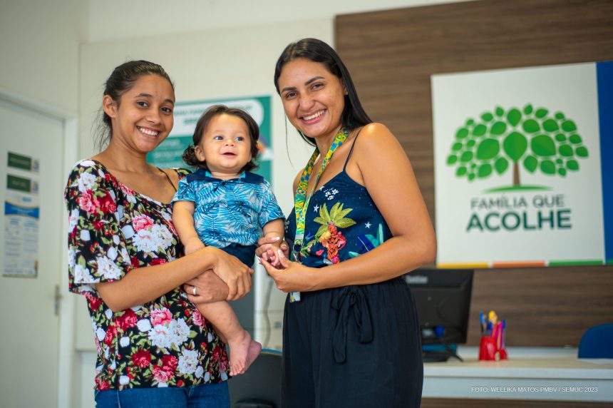 Família que Acolhe: programa da Prefeitura de Boa Vista orienta mães sobre benefícios do aleitamento materno