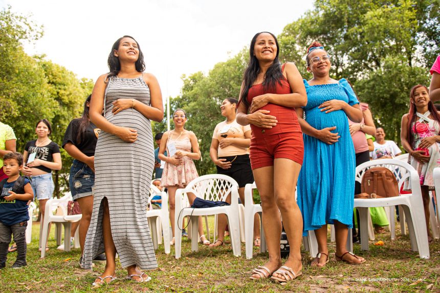 Gestantes em Boa Vista participam de ‘Dança Materna’ para fortalecimento de vínculo com bebê