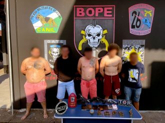 Quadrilha responsável por fazer família de refém e roubar R$ 300 mil de casa em Manaus é presa na capital de Roraima