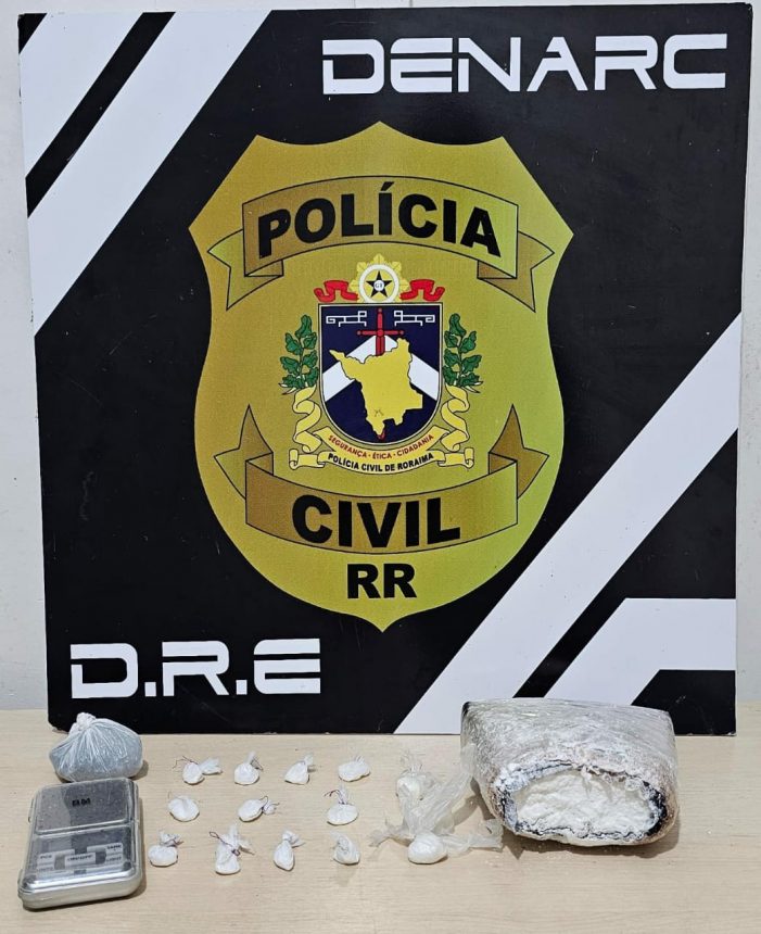 Homem é preso suspeito de liderar tráfico de drogas em vila residencial no bairro Alvorada
