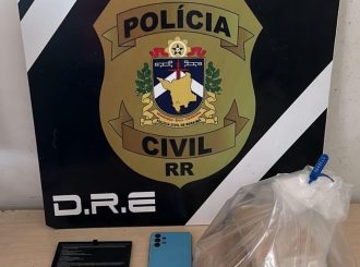 Jovem tenta engolir droga, mas é preso em flagrante por tráfico com um quilo de skunk