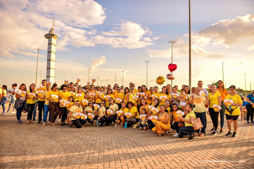 Parque do Rio Branco reúne centenas de pessoas em caminhada pela vida