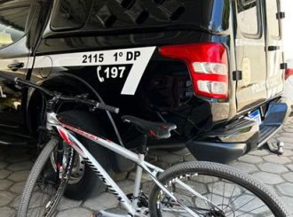 Jovem é preso após comprar bicicleta furtada