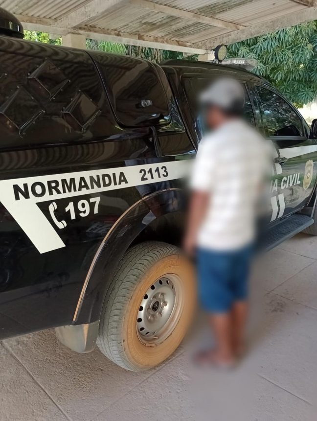 Homem condenado a 22 anos por estuprar a própria filha é preso em Normandia