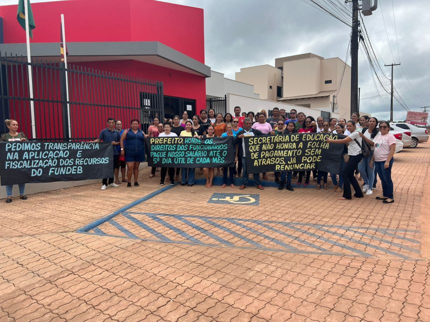 Servidores de Rorainópolis pedem providência ao MPRR por salários atrasados