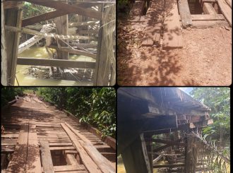 Risco de desabamento: moradores cobram reforma de ponte em vicinal do Cantá