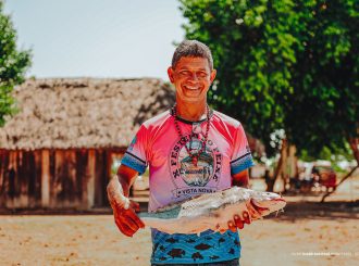 ‘Festejo do Peixe’ reúne alunos e moradores de 13 comunidades indígenas do Baixo São Marcos
