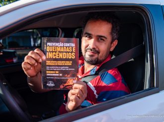 Blitz educativa alerta sobre perigo de queimadas durante período de estiagem em Boa Vista