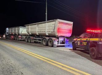 Carreta furtada em São Paulo é recuperada em Roraima