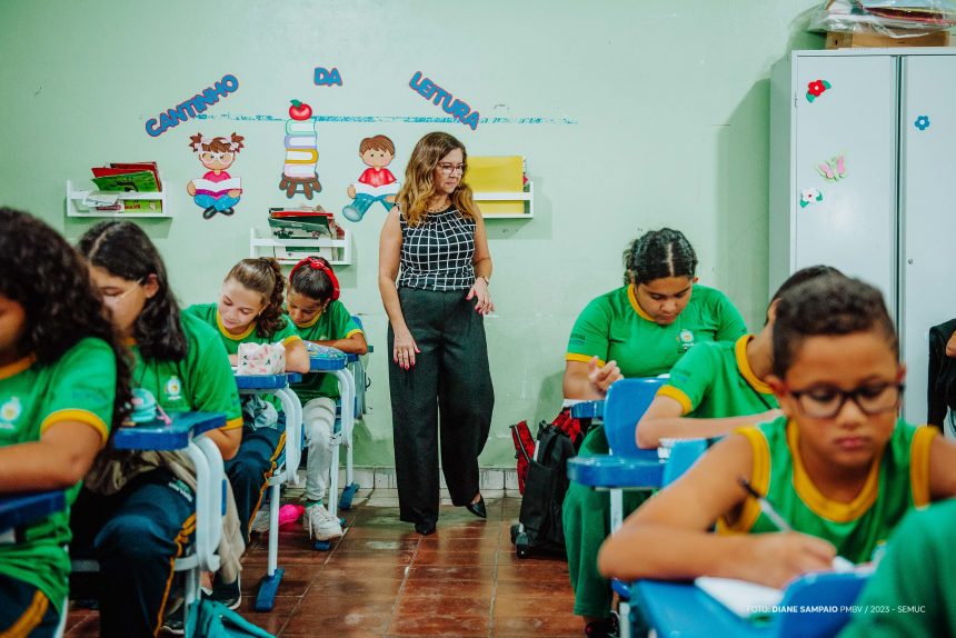 Mais de 6,6 mil alunos de Boa Vista participam de avaliação da educação básica para medir nível de aprendizagem