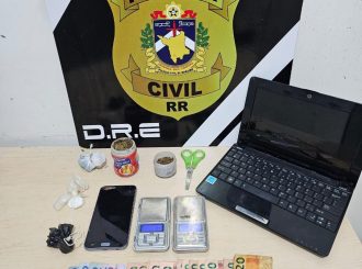 Homem que usava a própria casa para vender drogas é preso