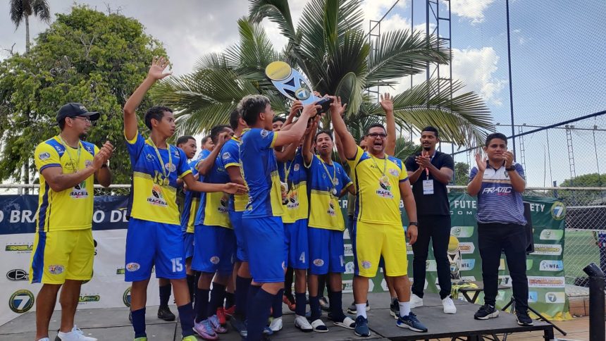 Time de futebol society do Sul de Roraima é vice-campeão em campeonato nacional