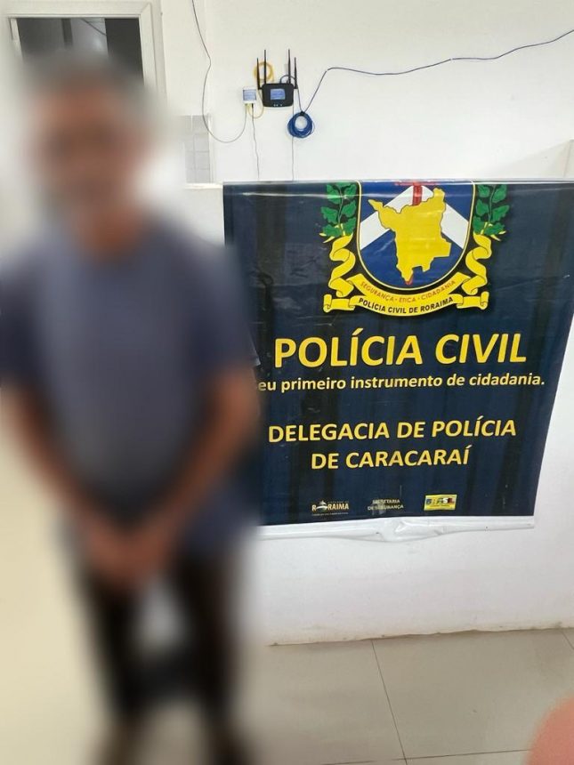 Foragido que estuprou criança de 2 anos é preso em Caracaraí