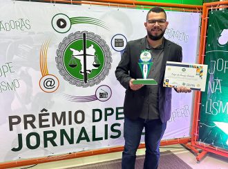 Repórter e apresentador da 93FM conquista 2º lugar no Prêmio DPE de Jornalismo