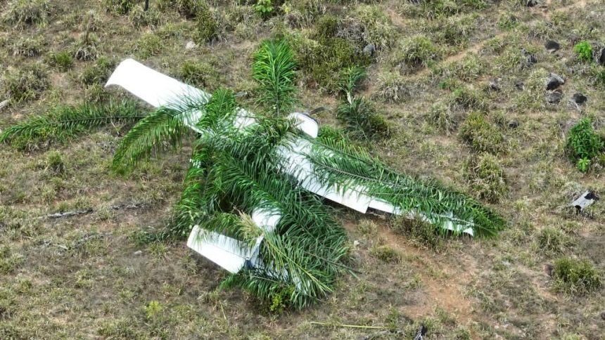 Aeronave abandonada após queda é localizada próximo à fazenda no Cantá