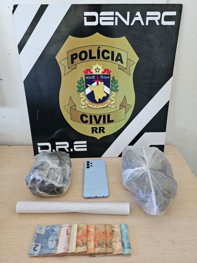 Dupla é presa suspeita de envolvimento com o tráfico de drogas no bairro Equatorial