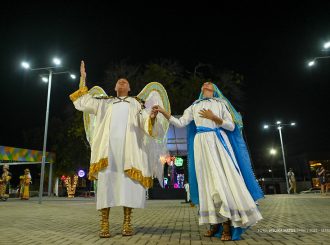 Espetáculo de Natal a céu aberto traz Presépio Vivo para praças de Boa Vista