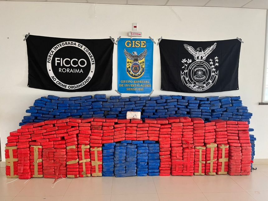 Polícia Federal apreende 1 tonelada de drogas no anel viário em Boa Vista