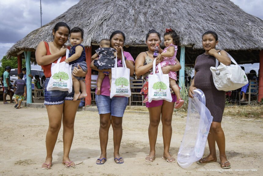 Prefeitura leva ‘Família Que Acolhe’ até as comunidades indígenas e rurais de Boa Vista