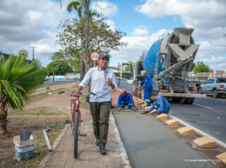 Ciclovias de Boa Vista são revitalizadas