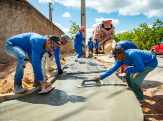 Obras no bairro Murilo Texeira entram na fase de urbanização
