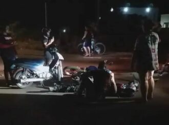 Três pessoas ficam feridas após colisão em cruzamento na RR-205