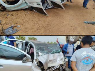 Carro do Governo colide em outro veículo e uma pessoa morre na região do Passarão